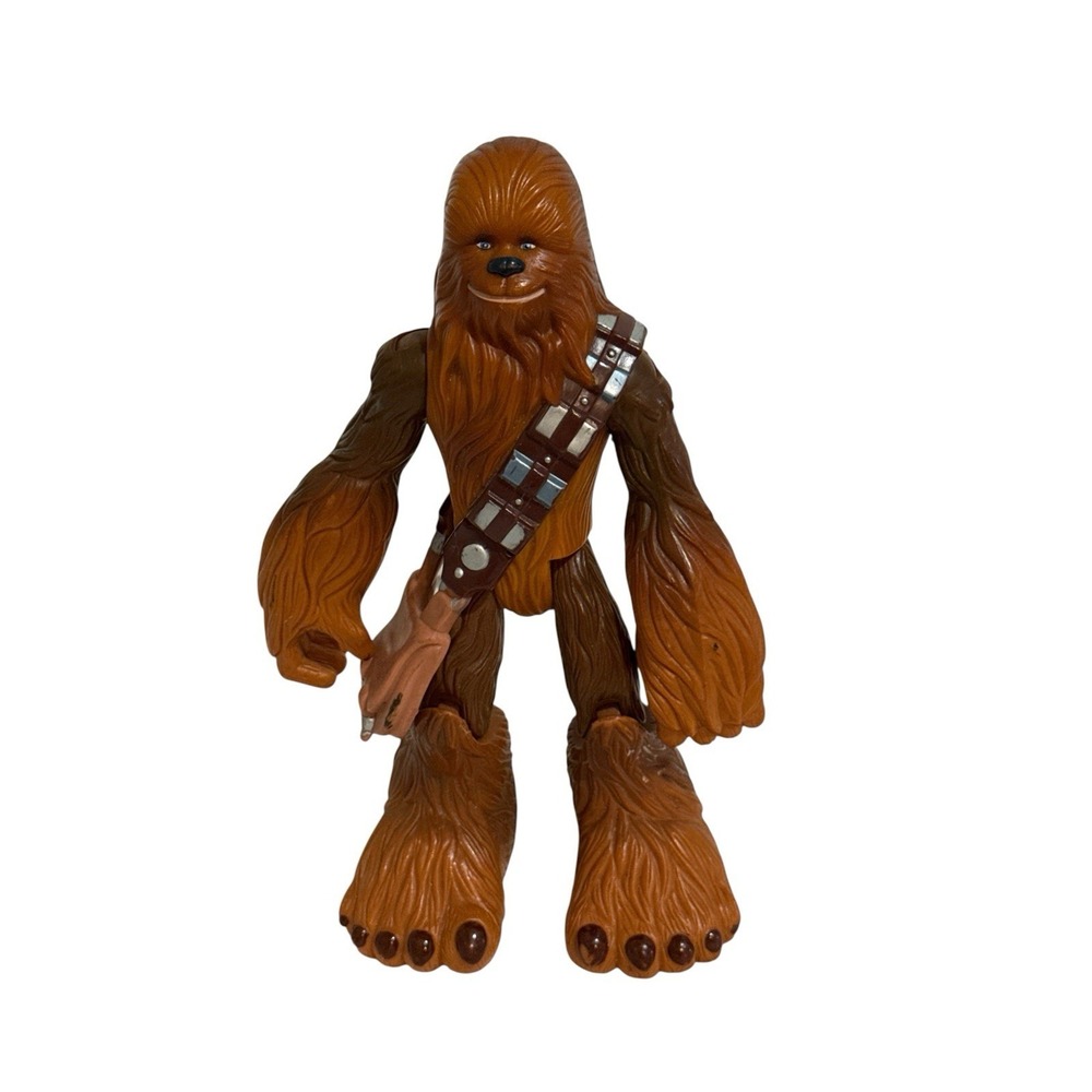 Chewbacca Jedi Force 2004 Hasbro Playskool 7"‎ Tall Star Wars Action Figure